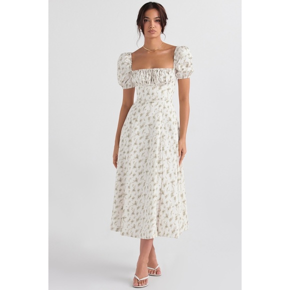 NEW House of CB Tallulah Dress Garden Print XS - Picture 5 of 13